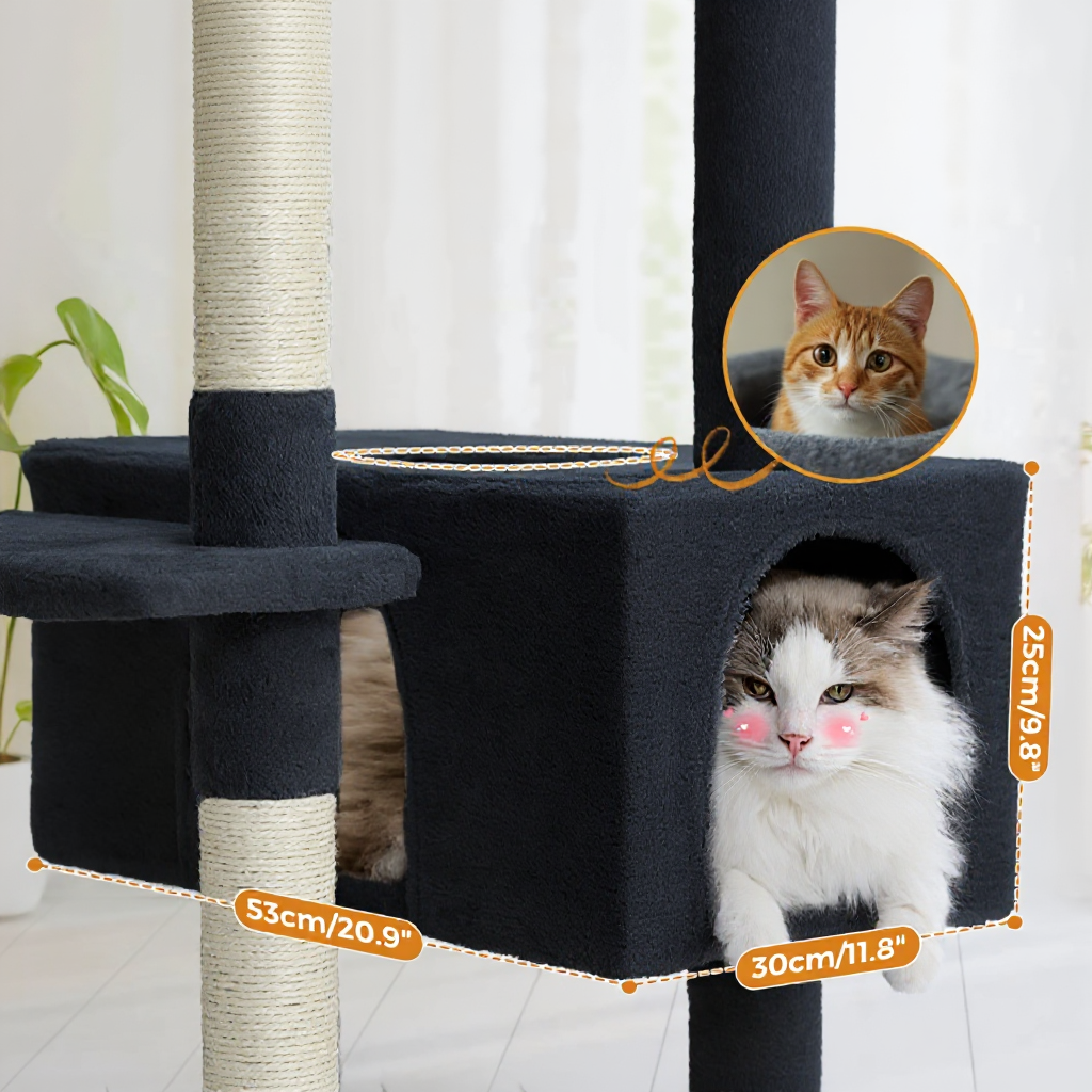 Arbre à chat 183cm - Griffes d'or