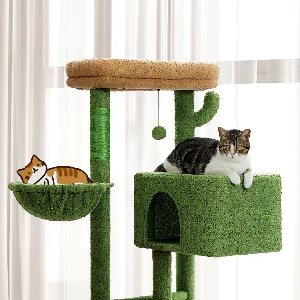 Arbre à Chat pour Grands Chats - Griffes d’Or