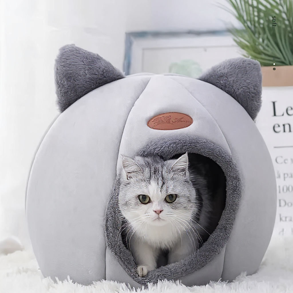 Maison Douillette en Peluche - Griffes d’Or