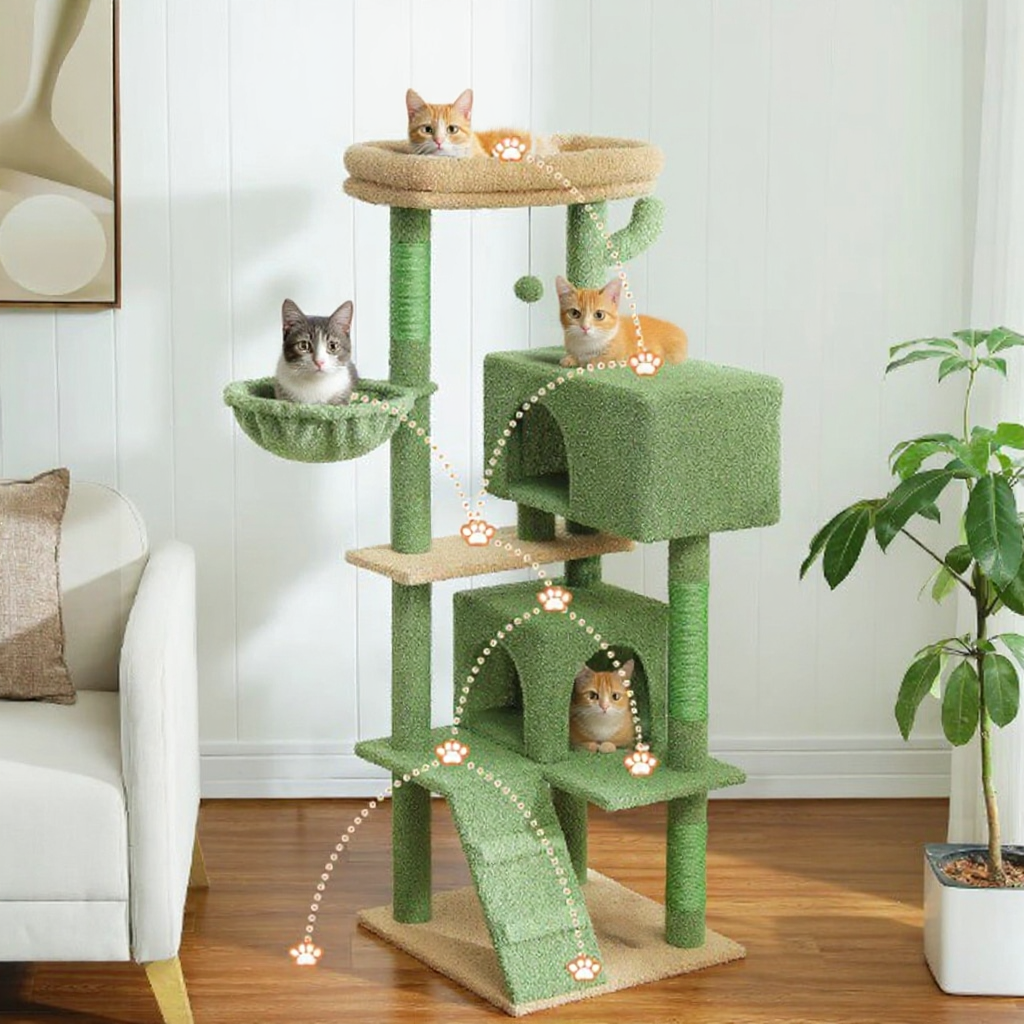 Arbre à Chat pour Grands Chats - Griffes d’Or