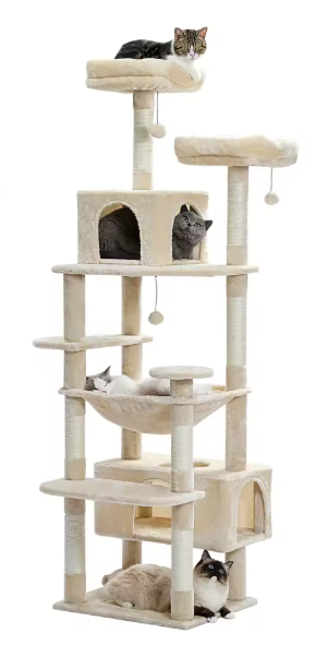 Arbre à chat 183cm - Griffes d'or