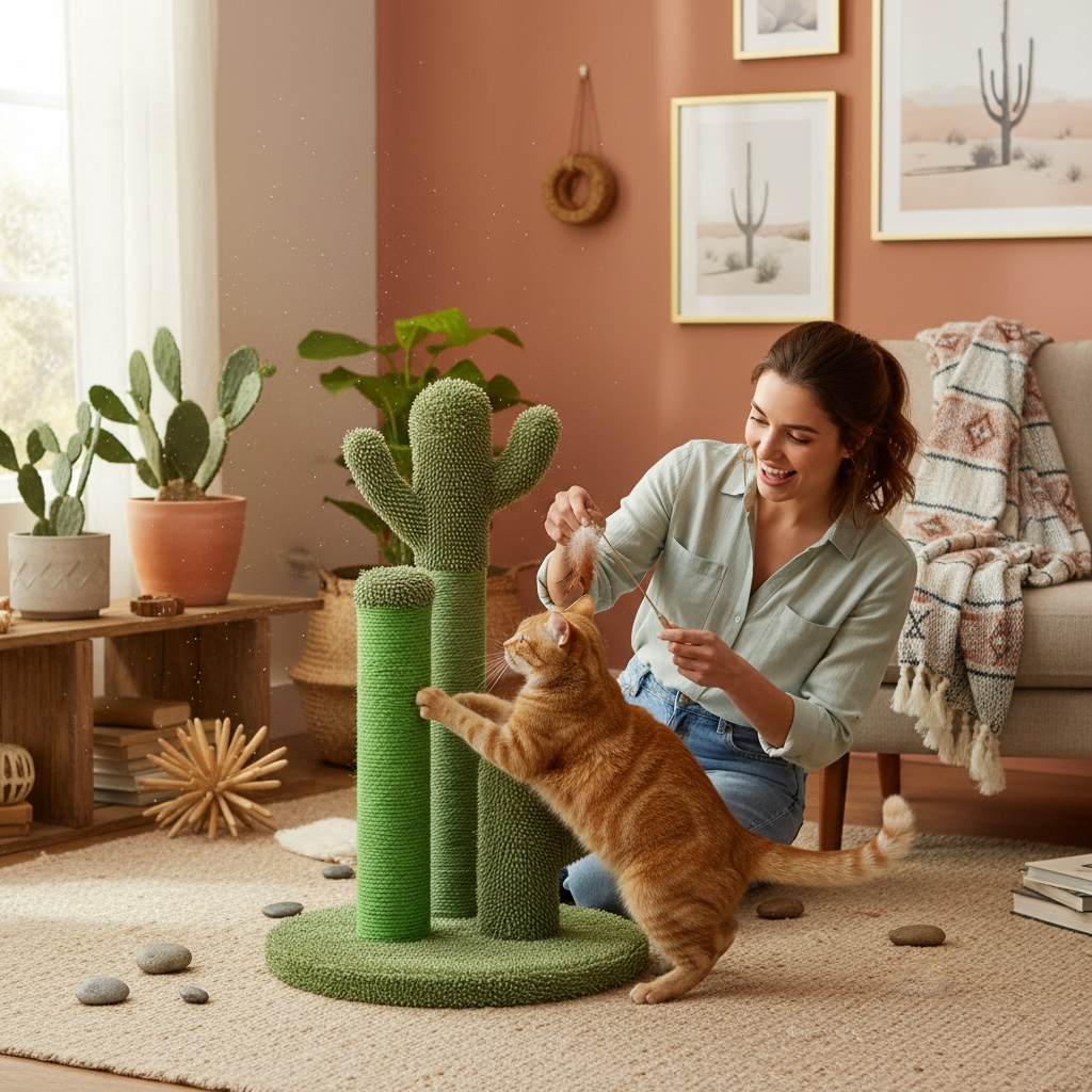 Griffoir Cactus - Griffes d’Or