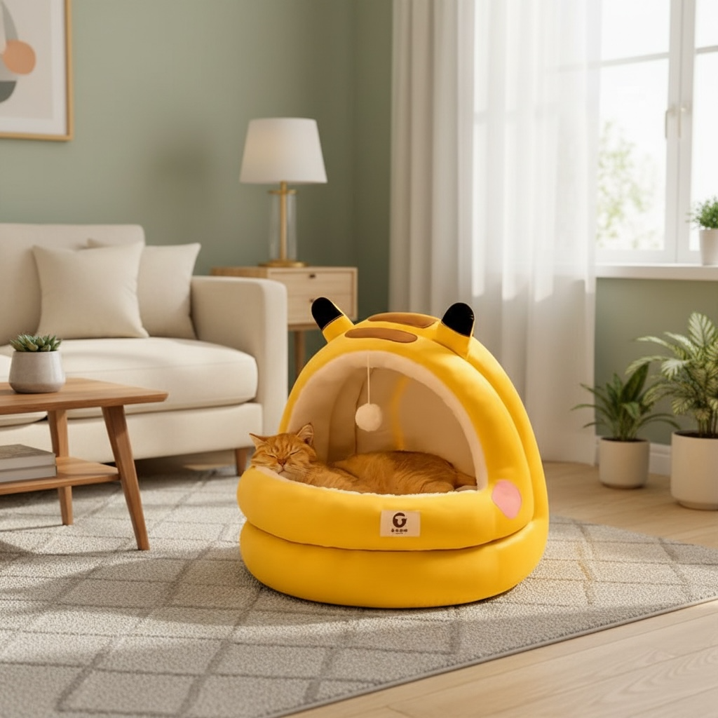 Nid pour chat CozyCat - Griffes d’Or