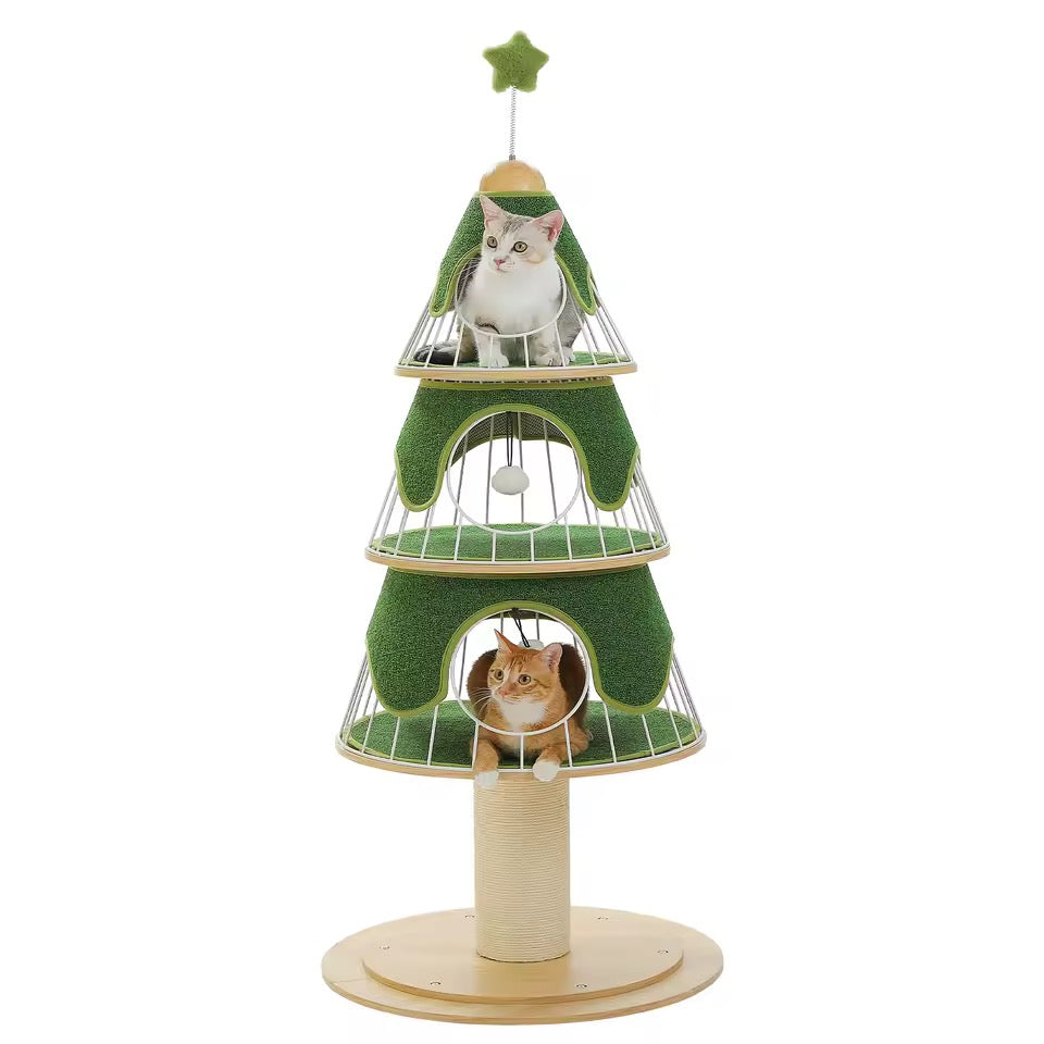 Arbre à Chat Christmas Tree – Griffes d’Or