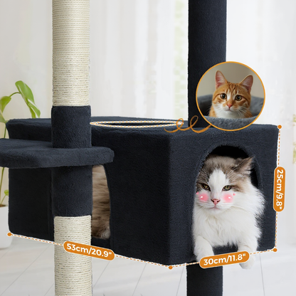 Arbre à chat 183cm - Griffes d'or