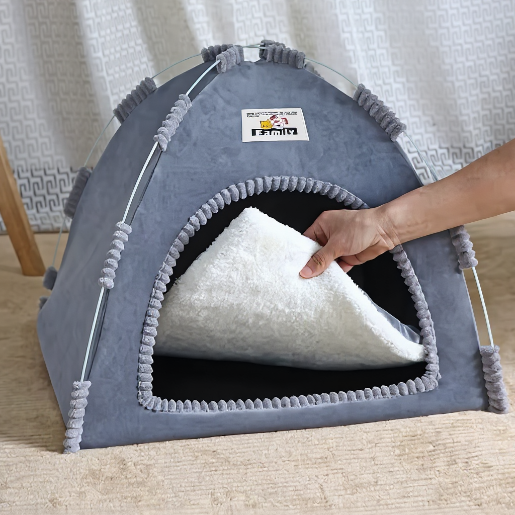 Tente de Camping pour Chat - Griffes d'or