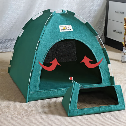 Tente de Camping pour Chat Camp’Purr - Griffes d'or