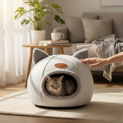 Maison en Peluche RoundHome - Griffes d’Or