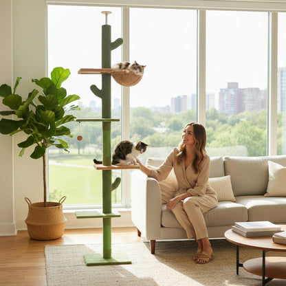 Arbre à Chat Desert Paws – Griffes d'or