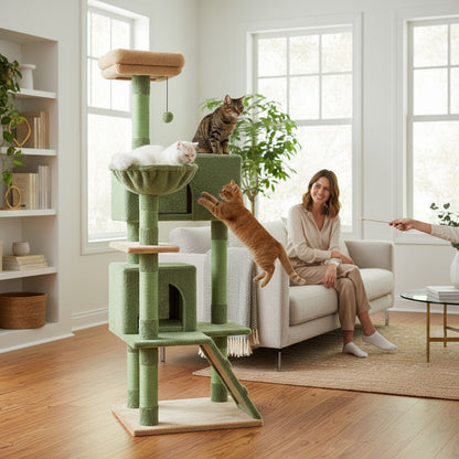 Arbre à Chat 143cm - Griffes d’Or