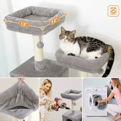 Arbre à chat 183cm - Griffes d'or