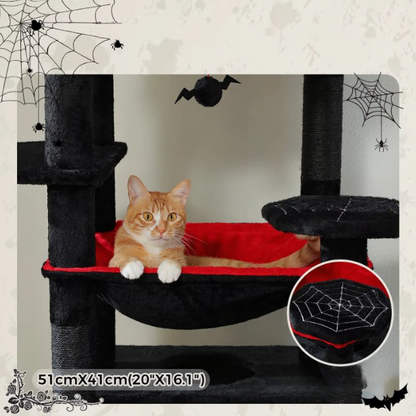 Arbre à chats 183cm Edition Halloween - Griffes d'or