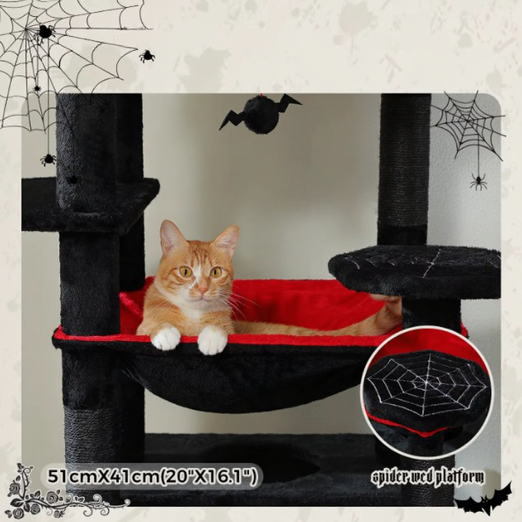 Arbre à chats XXL Edition Halloween - Griffes d'or