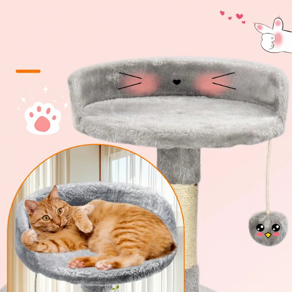 Arbre à chat 112cm - Griffes d'or