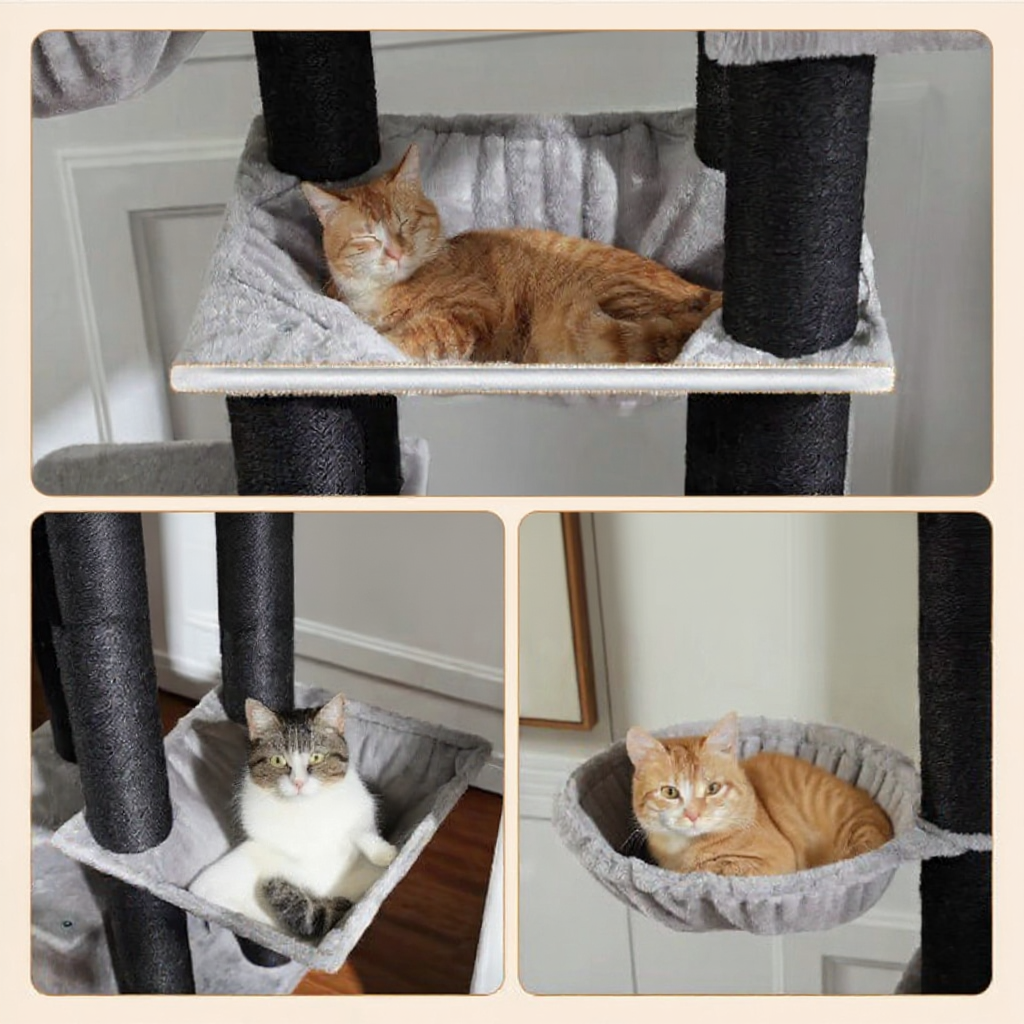 Grand Arbre à Chat – Griffes d'or