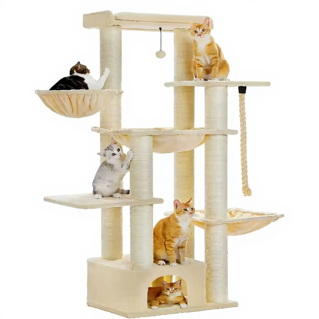 Grand Arbre à Chat – Griffes d'or