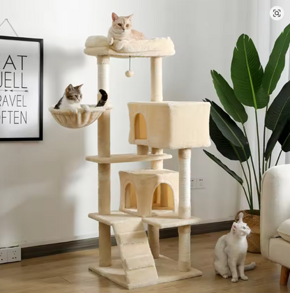 Arbre à Chat 143cm - Griffes d’Or