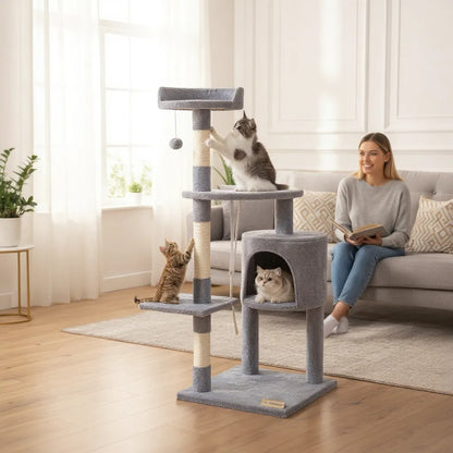 Arbre à chat CompactClimb - Griffes d'or