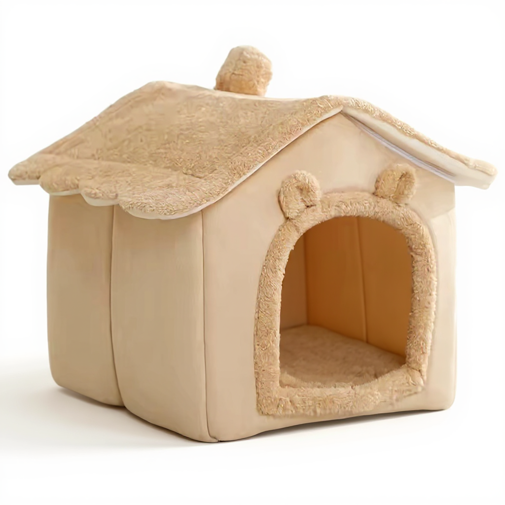 Maison Pliable en Coton - Griffes d’Or