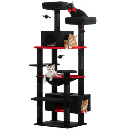 Arbre à chats 183cm Edition Halloween - Griffes d'or