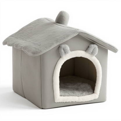 Maison Pliable en Coton HomePurr - Griffes d’Or