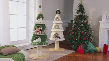 Arbre à Chat Christmas Tree – Griffes d’Or